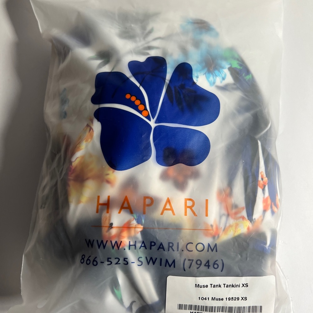 Hapari Muse Tank Tankini Top NEW XS - Picture 3 of 6